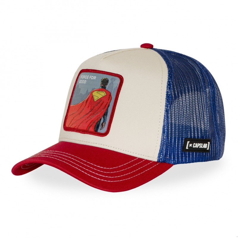 Capslab Cap Force For Good-Red/Blue/Beige Capslab Cap Force For Good-Red/Blue/Beige