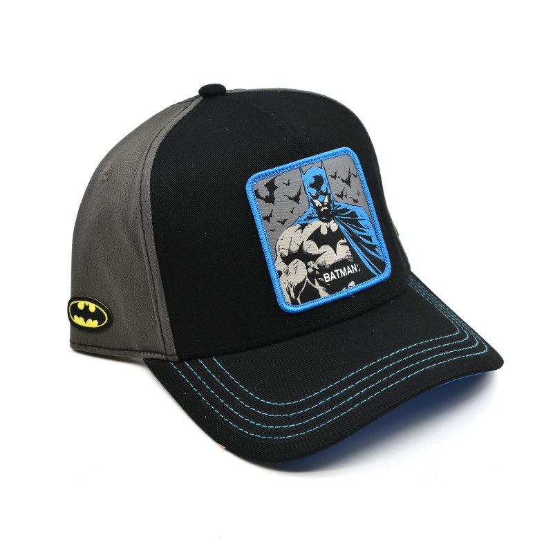 Capslab Batman Classic Cap-Black/Grey/Blue