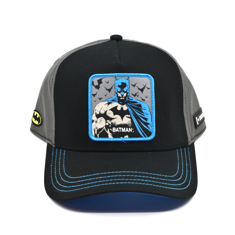 Capslab Batman Classic Cap-Black/Grey/Blue