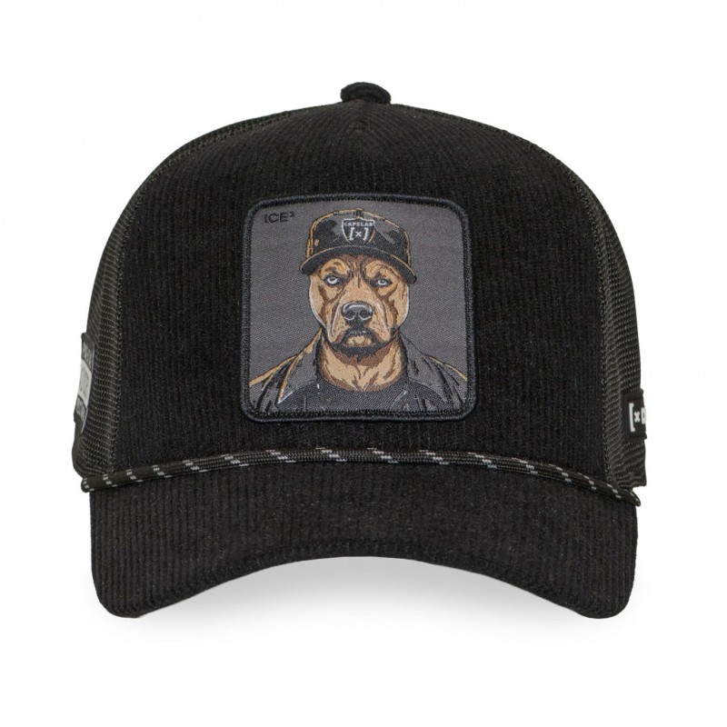 Capslab Cap Ice Bad Dog Patch-Black Capslab Cap Ice Bad Dog Patch-Black