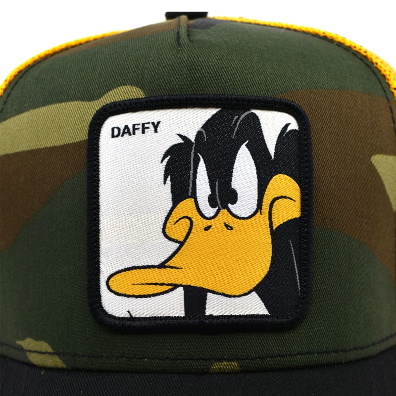 Capslab Semi Camo Classic Daffy Duck Cap-Colorful Capslab Semi Camo Classic Daffy Duck Cap-Colorful