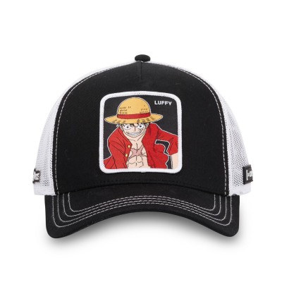 Capslab Cap Luffy One Piece-Black/White-Red