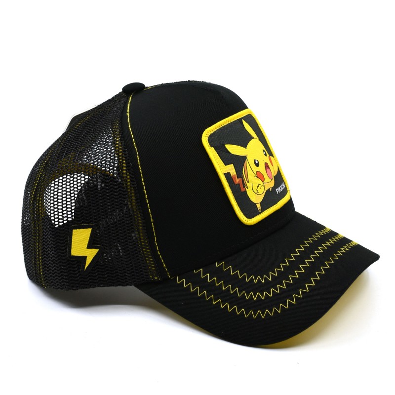 Capslab Classic Pickachu Cap-Black/Yellow Capslab Classic Pickachu Cap-Black/Yellow