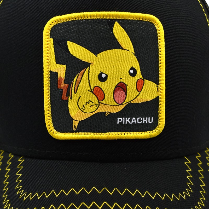Capslab Classic Pickachu Cap-Black/Yellow Capslab Classic Pickachu Cap-Black/Yellow