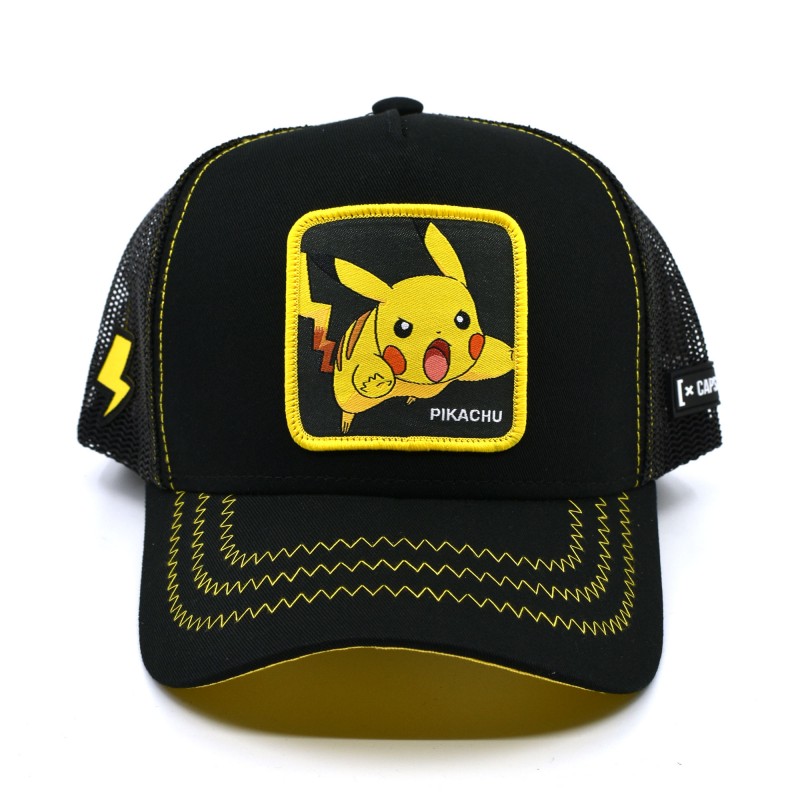 Capslab Classic Pickachu Cap-Black/Yellow Capslab Classic Pickachu Cap-Black/Yellow
