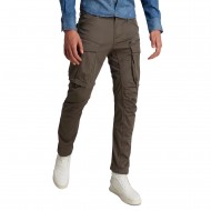G-Star Raw Pant Rovic Zip 3D Straight Tapered-GS Grey