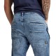 G-Star Raw D-Staq 3D Slim Jeans-Sun Faded Blue Donau