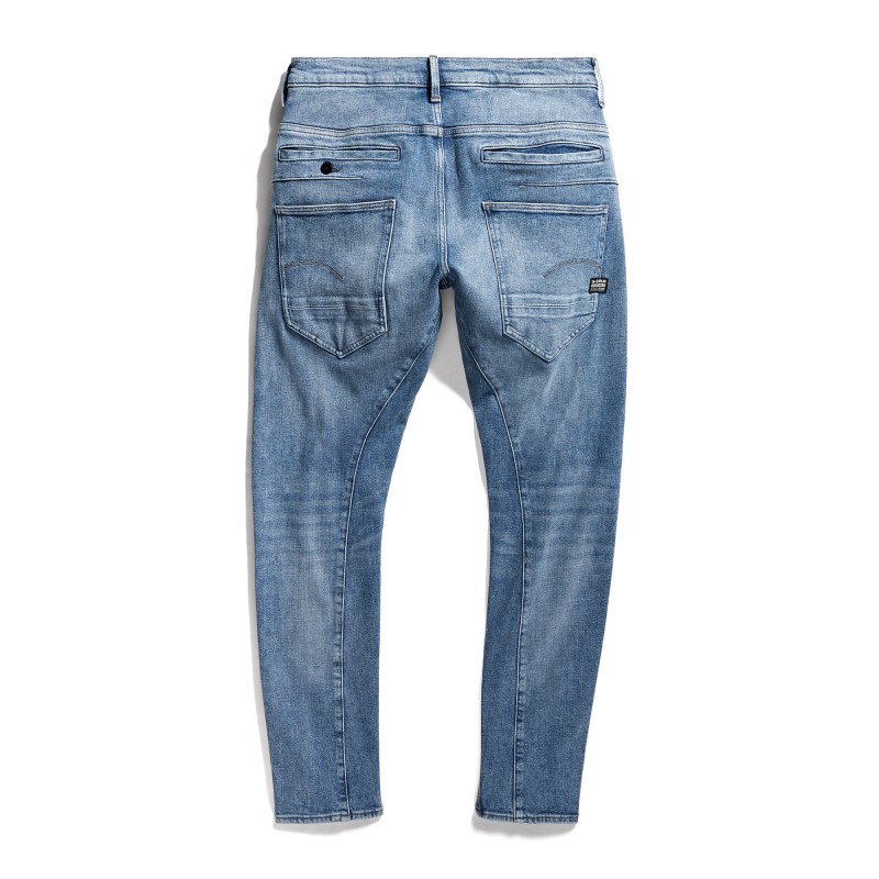 G-Star Raw D-Staq 3D Slim Jeans-Sun Faded Blue Donau