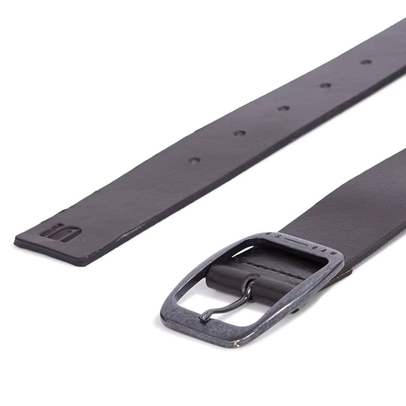 G-Star Raw Mett Belt 4.0 MM-Black/Black Metal