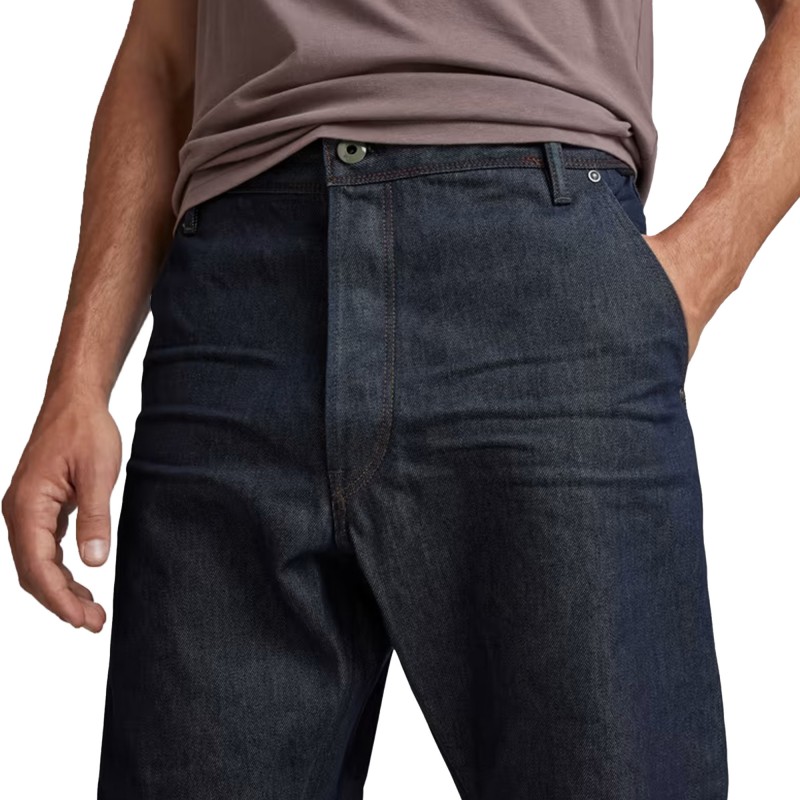 G-Star Raw Grip 3D Relaxed Tapered Jeans-3D Raw Denim