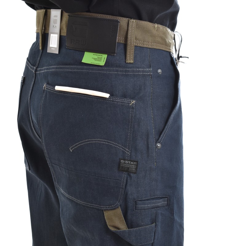 G-Star Raw Jeans Grip 3D Relaxed Tapered-Raw Denim