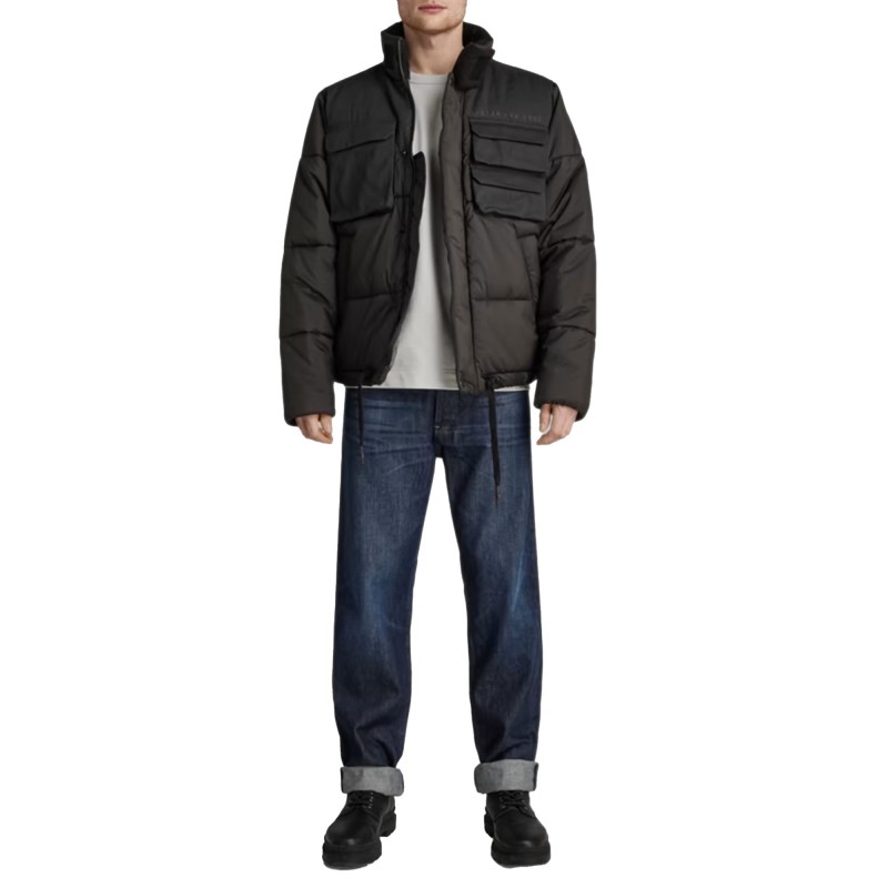 G-Star Raw Attac Utility PM Puffer-Dark Black G-Star Raw Attac Utility PM Puffer-Dark Black