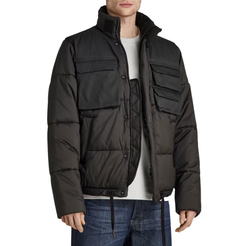 G-Star Raw Attac Utility PM Puffer-Dark Black G-Star Raw Attac Utility PM Puffer-Dark Black