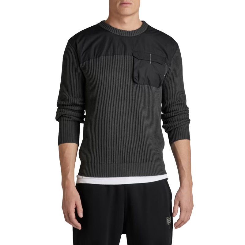 G-Star Raw Unisex Army Knit Sweater-Cloack