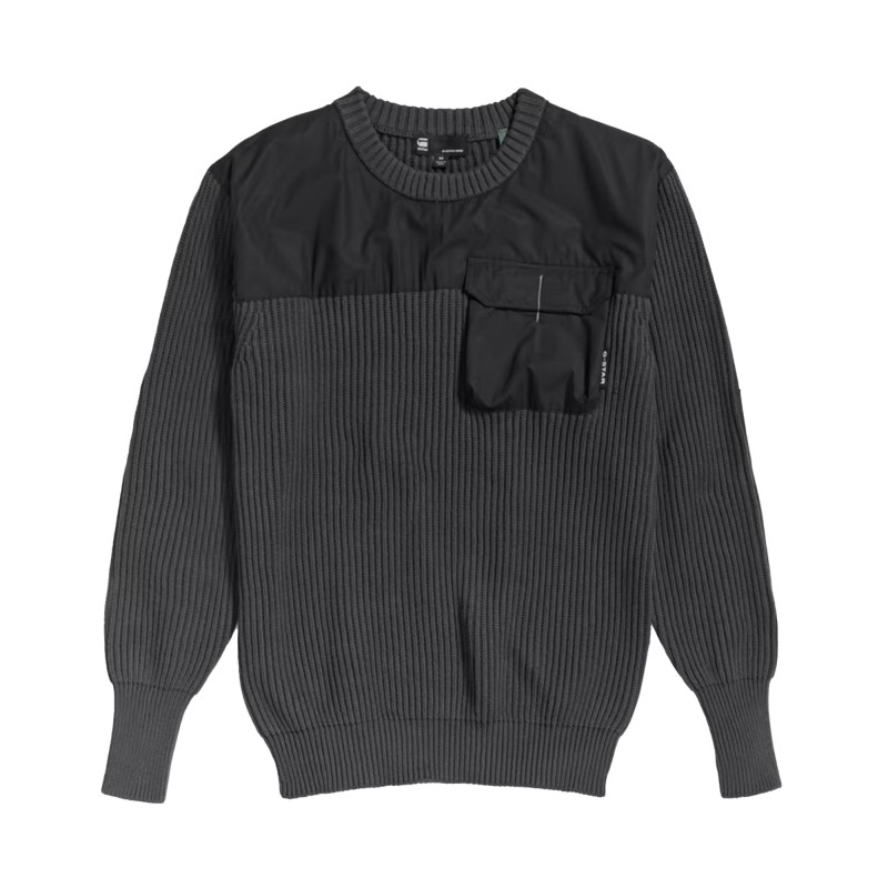 G-Star Raw Unisex Army Knit Sweater-Cloack