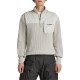G-Star Raw Unisex Army Half Zip Knit Sweater-Cool Grey
