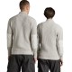 G-Star Raw Unisex Army Half Zip Knit Sweater-Cool Grey