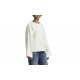 G-Star Raw Adjustable Sleeve Crop Sweater-Papyrus