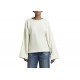 G-Star Raw Adjustable Sleeve Crop Sweater-Papyrus