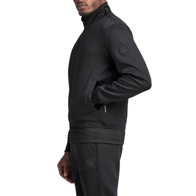 G-Star Raw Track Jacket Sweater-DK Black G-Star Raw Track Jacket Sweater-DK Black