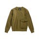 G-Star Raw Cargo Sweater-Dark Olive G-Star Raw Cargo Sweater-Dark Olive
