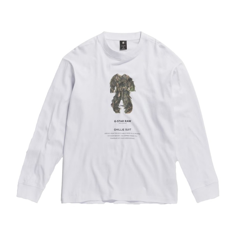 G-Star Raw Archive Boxy T-Shirt-White