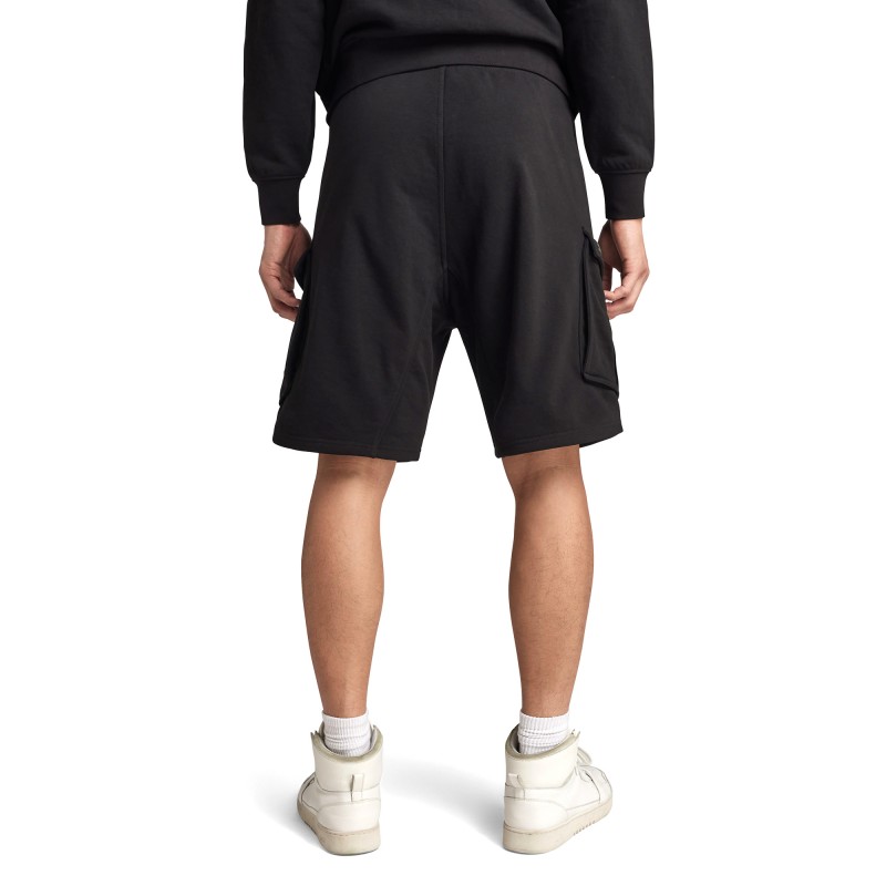 G-Star Raw Rovic Sweat Shorts-Black