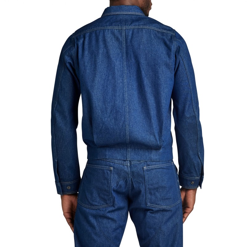 G-Star Raw Utility Flap Pocket Jacket-Denim G-Star Raw Utility Flap Pocket Jacket-Denim