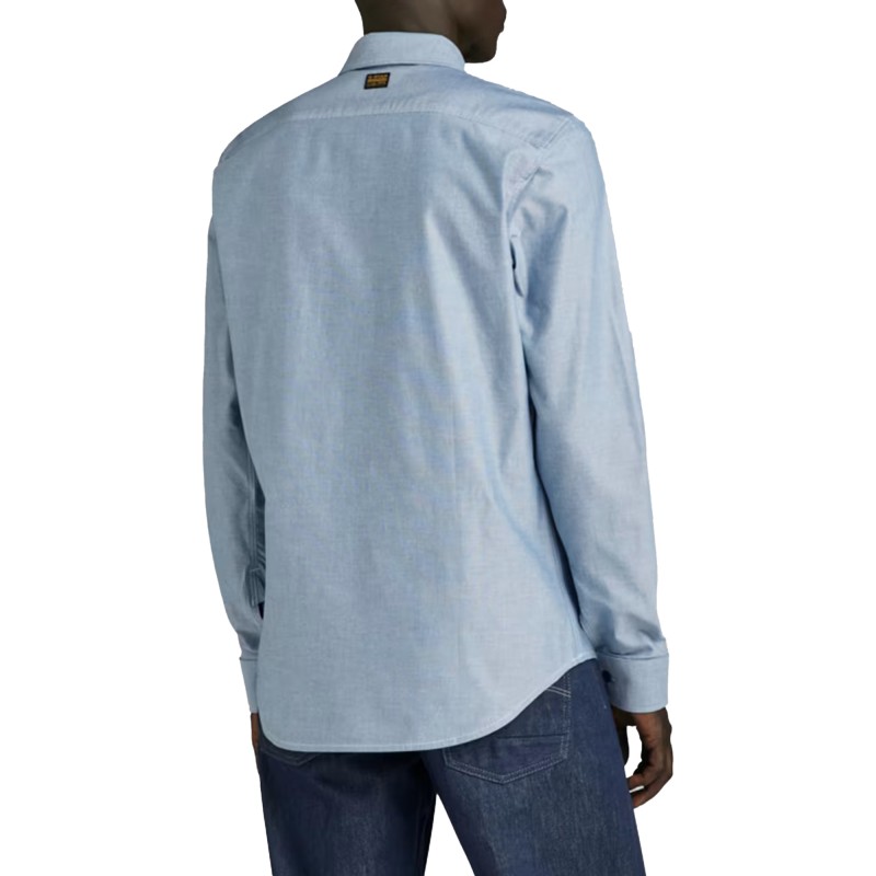 G-Star Raw Marine Slim Shirt-Nitro/White Oxford G-Star Raw Marine Slim Shirt-Nitro/White Oxford