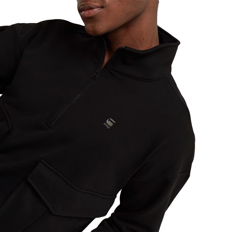 G-Star Raw Rovic Skipper Loose Sweater-DK Black