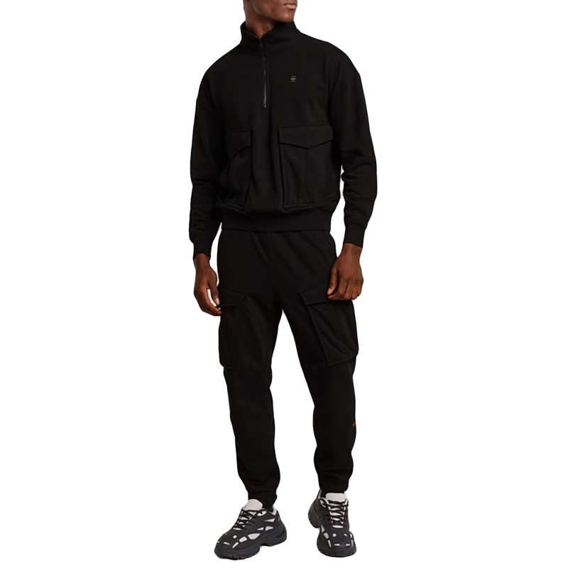 G-Star Raw Rovic Skipper Loose Sweater-DK Black