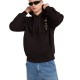 G-Star Raw Poster Back Gr Zip Thru Loose Hooded Sweatshirt-Dark Black