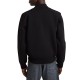 G-Star Raw Engineered Mix Bomber Knit Cardigan-Dark Black