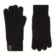 G-Star Raw Effo Knit Gloves-Dark Black