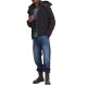G-Star Raw G-Whistler Padded Hooded Jacket-Dark Black