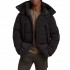 G-Star Raw G-Whistler Parka Padded Hooded Jacket 2.0-Dark Black