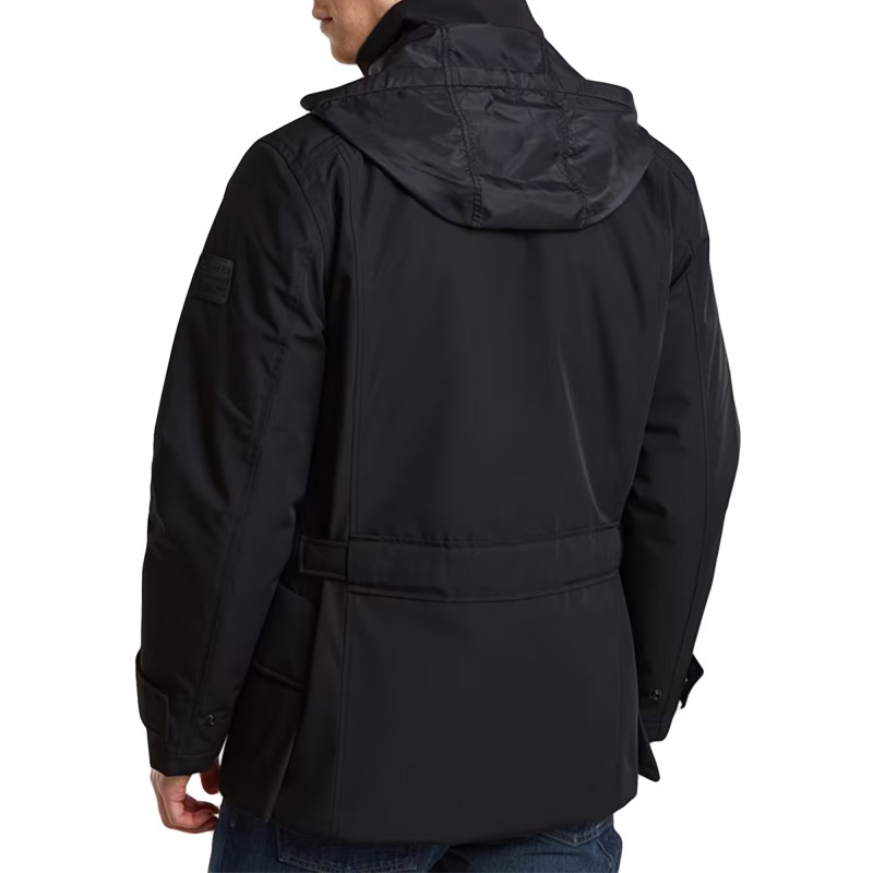 G-Star Raw Padded Hooded Field Jacket-Neo Black G-Star Raw Padded Hooded Field Jacket-Neo Black
