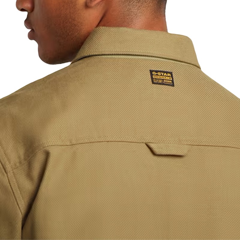G-Star Raw GPO Zip Overshirt-Ensis Green G-Star Raw GPO Zip Overshirt-Ensis Green