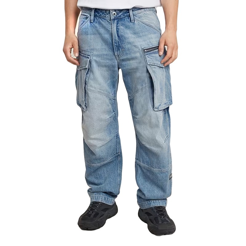 G-Star Raw Jeans Rovic 3D Loose Denim-Light Blue