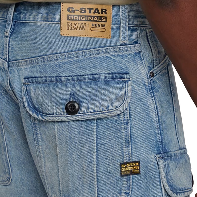 G-Star Raw Shorts Bend 3D Cargo-Light Blue