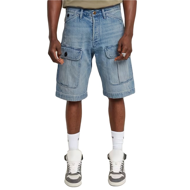 G-Star Raw Shorts Bend 3D Cargo-Light Blue