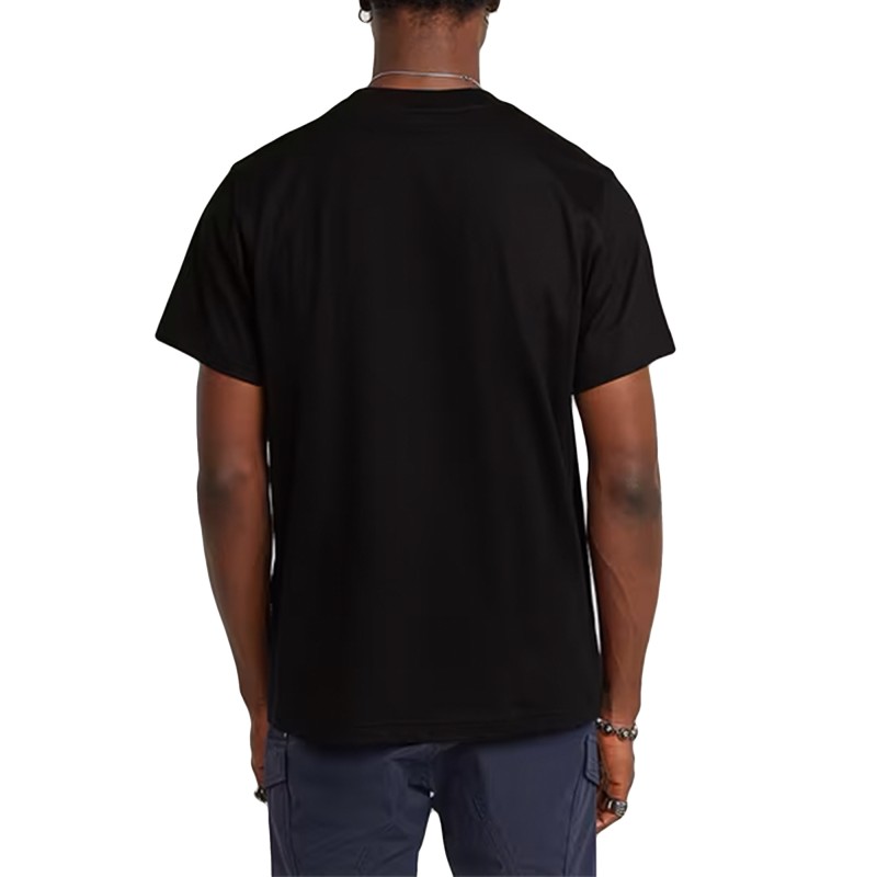 G-Star Raw T-Shirt Outdoor Woven Pocket Loose-Black G-Star Raw T-Shirt Outdoor Woven Pocket Loose-Black