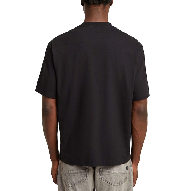 G-Star Raw T-Shirt Boxy Base-Dk Black G-Star Raw T-Shirt Boxy Base-Dk Black