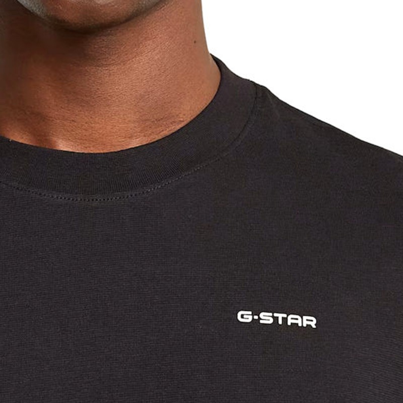 G-Star Raw T-Shirt Boxy Base-Dk Black G-Star Raw T-Shirt Boxy Base-Dk Black