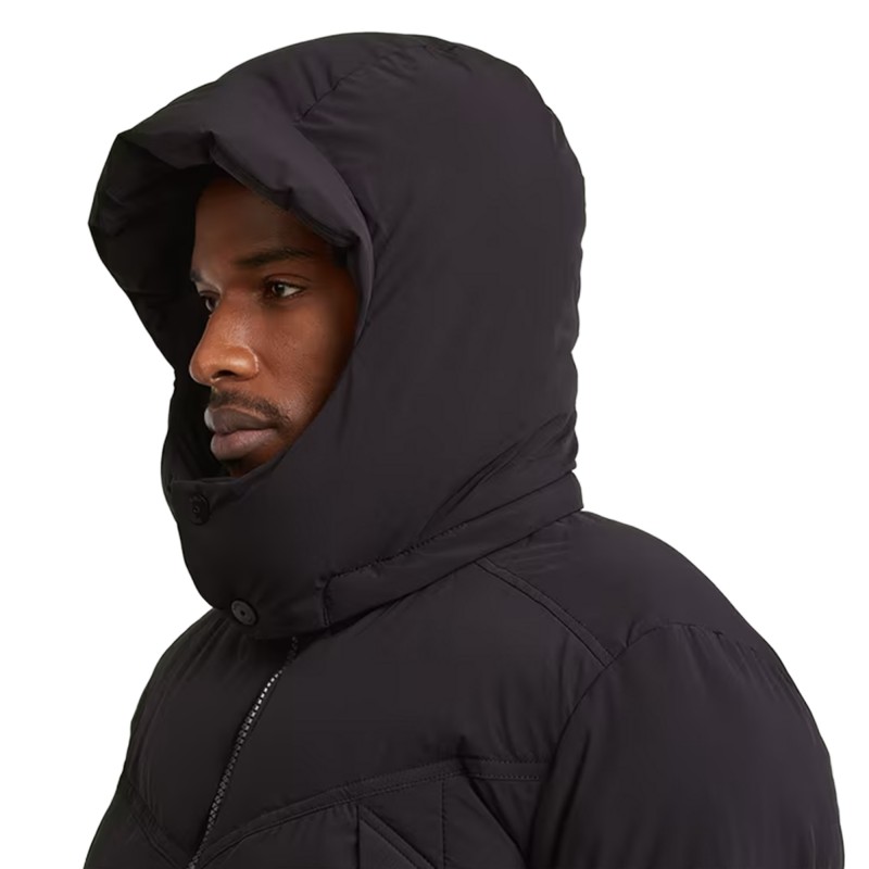 G-Star Raw Padded Hooded Jacket G-Whistler-Dk Black