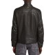 G-Star Raw Biker Jacket Leather-Dk Black G-Star Raw Biker Jacket Leather-Dk Black