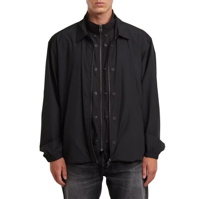 G-Star Raw Bomber Jacket Hybrid-Dk Black