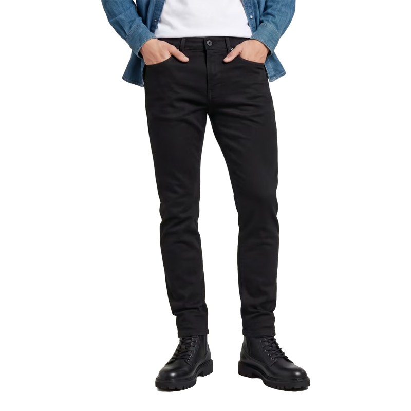 G-Star Raw Jeans Streem Slim Tapered-Neo Black Denim G-Star Raw Jeans Streem Slim Tapered-Neo Black Denim