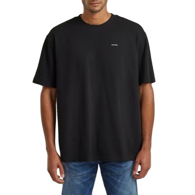 G-Star Raw T-Shirt Structured Relaxed Base-Black