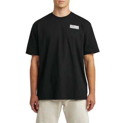 G-Star Raw T-Shirt HB Badge Relaxed-Dk Black